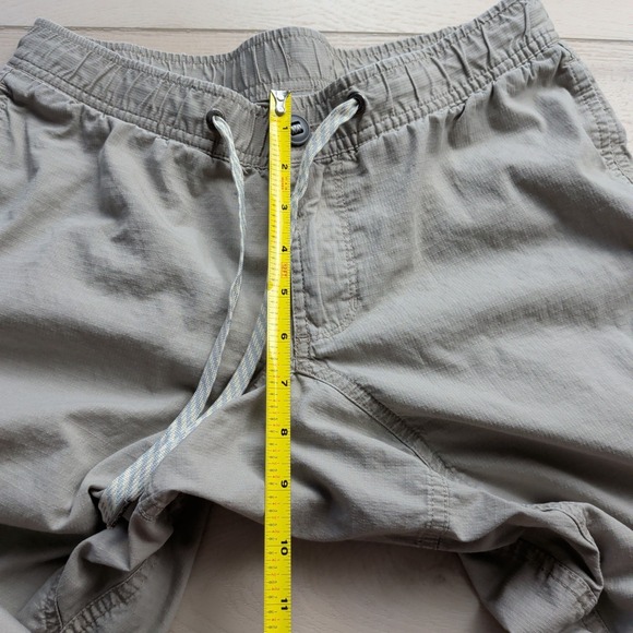 Vuori Climber Pants Mens S Beige Hiking Ripstop Outdoor Stretch Zip Pockets V412 - Picture 7 of 11